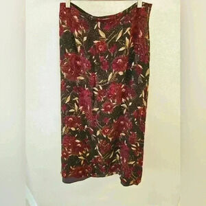 Rena Rowan Floral Maxi Skirt